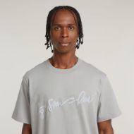 Снимка на G-STAR МЪЖКА БЛУЗА FLOCK G-SCRIPT LOOSE В СИВО 3
