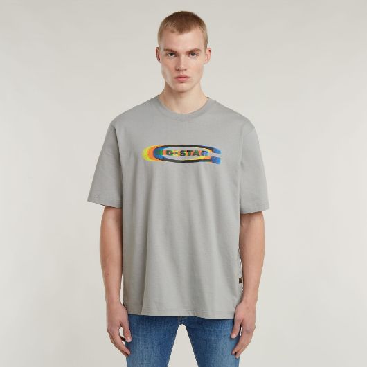 Снимка на G-STAR МЪЖКА БЛУЗА COLOR SHIFT OLD SKOOL LOGO BOXY В СИВО