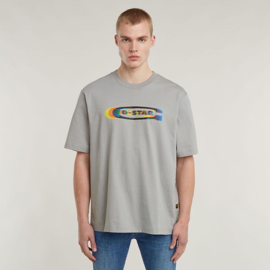Снимка на G-STAR МЪЖКА БЛУЗА COLOR SHIFT OLD SKOOL LOGO BOXY В СИВО