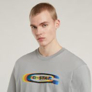 Снимка на G-STAR МЪЖКА БЛУЗА COLOR SHIFT OLD SKOOL LOGO BOXY В СИВО 3