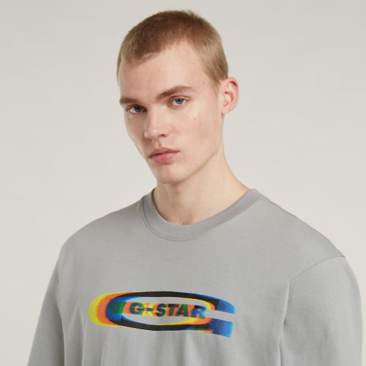 Снимка на G-STAR МЪЖКА БЛУЗА COLOR SHIFT OLD SKOOL LOGO BOXY В СИВО
