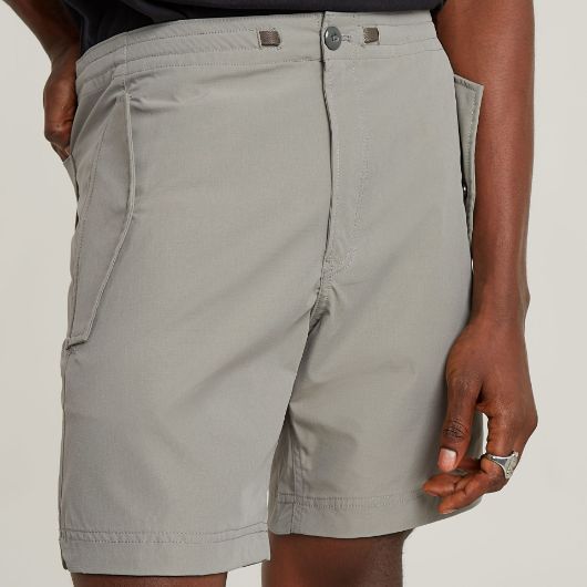 Picture of G-STAR MEN'S SPORT TRAINER SHORT 2.0 IN BEIGE/KHAKI
