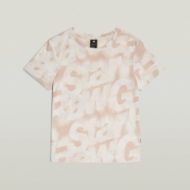 Снимка на G-STAR ДАМСКИ ТОП SPRAYED LETTERS В КОМБИНАЦИЯ 6