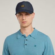 Picture of G-STAR MEN'S KNITTED POLO IN BLUE 3