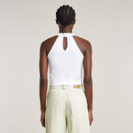 Снимка на G-STAR ДАМСКИ ТОП BACK SNAP SLIM CROPPED В БЯЛО 2