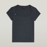 Снимка на G-STAR ДАМСКИ ТОП SWEET HEART SLIM В СИВО 6