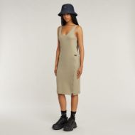 Снимка на G-STAR ДАМСКА РОКЛЯ ASYMMETRIC ZIP DRESS В БЕЖОВО/КАКИ 3