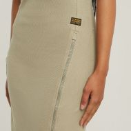Снимка на G-STAR ДАМСКА РОКЛЯ ASYMMETRIC ZIP DRESS В БЕЖОВО/КАКИ 5