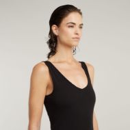 Снимка на G-STAR ДАМСКА РОКЛЯ ASYMMETRIC ZIP DRESS В ЧЕРНО 4