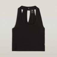 Снимка на G-STAR ДАМСКИ ТОП BACK SNAP SLIM CROPPED В ЧЕРНО 6