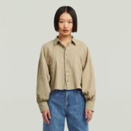 Снимка на G-STAR ДАМСКА РИЗА MACRO BALLOON SHIRT 3\4 SLEEVE В БЕЖОВО/КАКИ 1