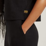 Picture of G-STAR WOMEN'S DOUBLE LAYER WIDE LEG JUMPSUIT IN BLACK 5