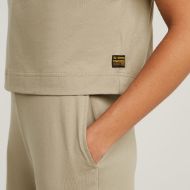 Picture of G-STAR WOMEN'S DOUBLE LAYER WIDE LEG JUMPSUIT IN BROWN 5