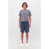 Picture of DIRTY LAUNDRY MEN'S REGULAR LINEN BERMUDA IN VINTAGE BLUE 4