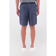 Picture of DIRTY LAUNDRY MEN'S REGULAR LINEN BERMUDA IN VINTAGE BLUE 3