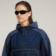 Снимка на G-STAR ДАМСКО HOODED TRACK ЯКЕ В СИНЬО 4