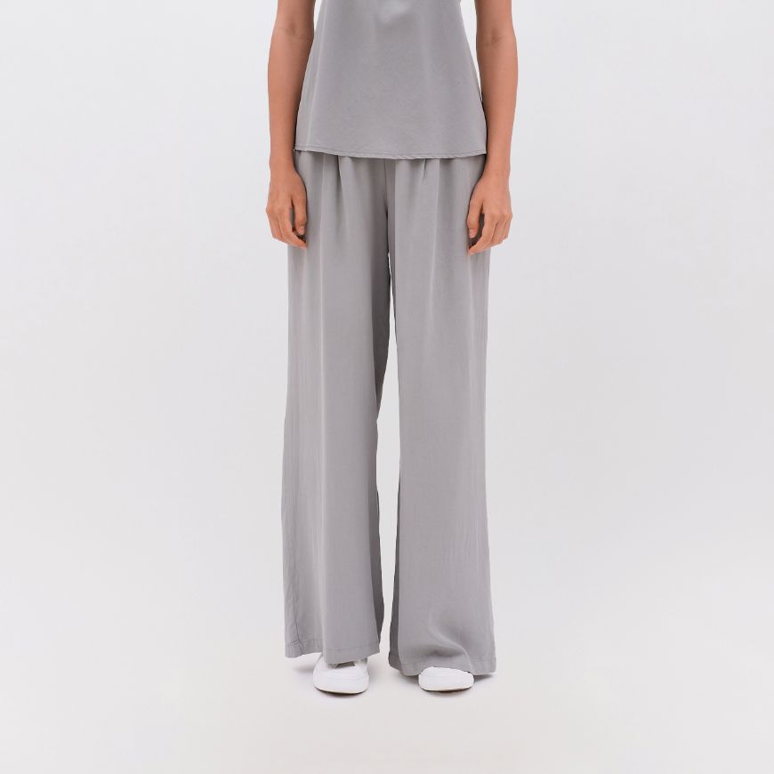 Picture of DIRTY LAUNDRY WOMEN'S WIDE LEG PANTS IN VINTAGE GREIGE