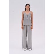 Picture of DIRTY LAUNDRY WOMEN'S WIDE LEG PANTS IN VINTAGE GREIGE 5