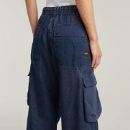 Снимка на G-STAR ДАМСКИ ДЕНИМ COCOON PANTS FABRIC MIX В СИНЬО 4