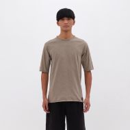 Picture of DIRTY LAUNDRY MEN'S THE RAGLAN SLUB T-SHIRT IN TAUPE 1