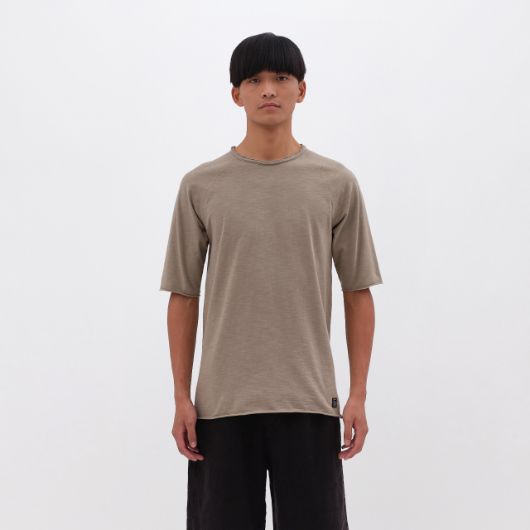 Picture of DIRTY LAUNDRY MEN'S THE RAGLAN SLUB T-SHIRT IN TAUPE