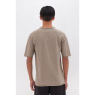 Picture of DIRTY LAUNDRY MEN'S THE RAGLAN SLUB T-SHIRT IN TAUPE 3