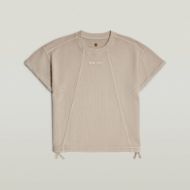 Снимка на G-STAR ДАМСКИ OVERDYED SEAM DETAILS СУИТШЪРТ В БЕЖОВО/КАКИ 6