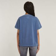 Снимка на G-STAR ДАМСКИ OVERDYED SEAM DETAILS СУИТШЪРТ В СИНЬО 2