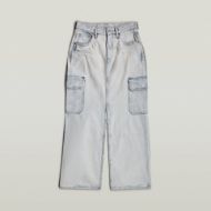 Picture of G-STAR WOMEN'S VIKTORIA LONG CARGO SKIRT IN BLUE 6