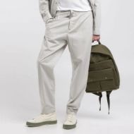 Picture of REPLAY MEN'S TAPERED-FIT TWILL TROUSERS IN CLAY 1