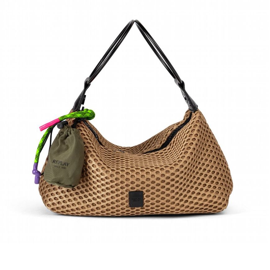 Снимка на REPLAY WOMEN'S SHOULDER BAG IN POLYESTER MESH