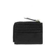Picture of MOMODESIGN NAPPA CARD HOLDER WITH EMBOSSED LOGO IN BLACK 2