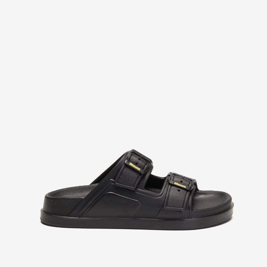 Picture of BLAUER WOMEN'S NOMA03 BEACH SLIPPER IN BLACK