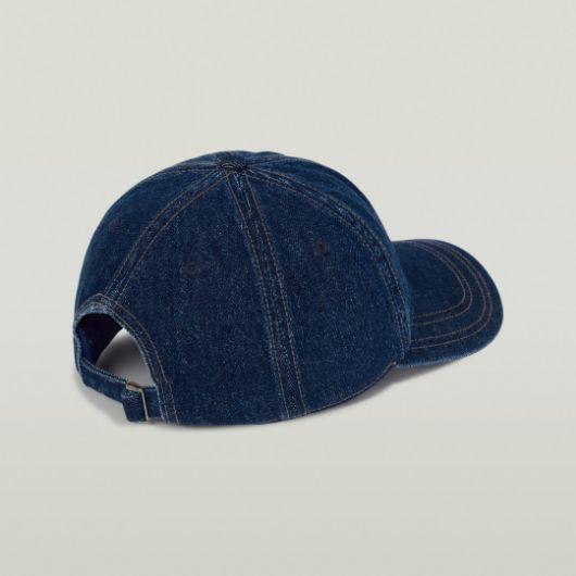Picture of G-STAR MEN'S AVERNUS BURGER BASEBALL CAP IN BLUE 2