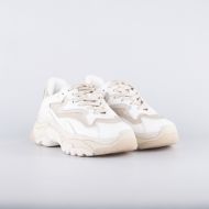 Picture of ASH WOMEN'S ADDICT SNEAKERS IN WHITE/GOLD 2