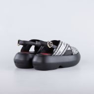 Picture of LOVE MOSCHINO WOMEN'S FLOATING LOVE SANDALS IN BLACK 3