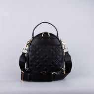 Снимка на LOVE MOSCHINO ALLURE ДАМСКА КАПИТОНИРАНА РАНИЦА ОТ КОЖА В ЧЕРНО 3