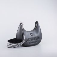 Снимка на LOVE MOSCHINO EMBER ДАМСКА ХОБО ЧАНТА С ЩАМПОВАНО ЛОГО В ЧЕРНО 2