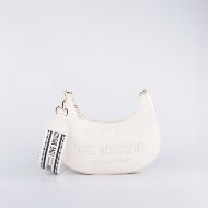 Снимка на LOVE MOSCHINO EMBER ДАМСКА ХОБО ЧАНТА С ЩАМПОВАНО ЛОГО В ЦВЯТ СЛОНОВА КОСТ 1