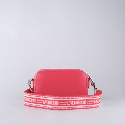 Picture of LOVE MOSCHINO WOMEN'S EMBER CROSSBODY BAG WITH EMBOSSED LOGO IN BLOSSOM 3