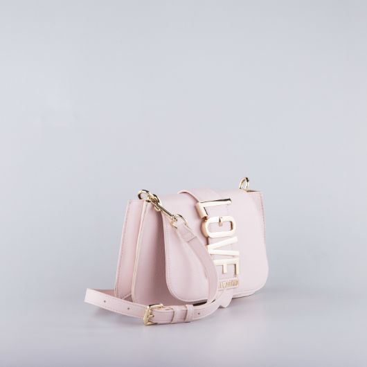 Picture of LOVE MOSCHINO WOMEN'S LOVEBUG SHOULDER BAG IN POWDER 1