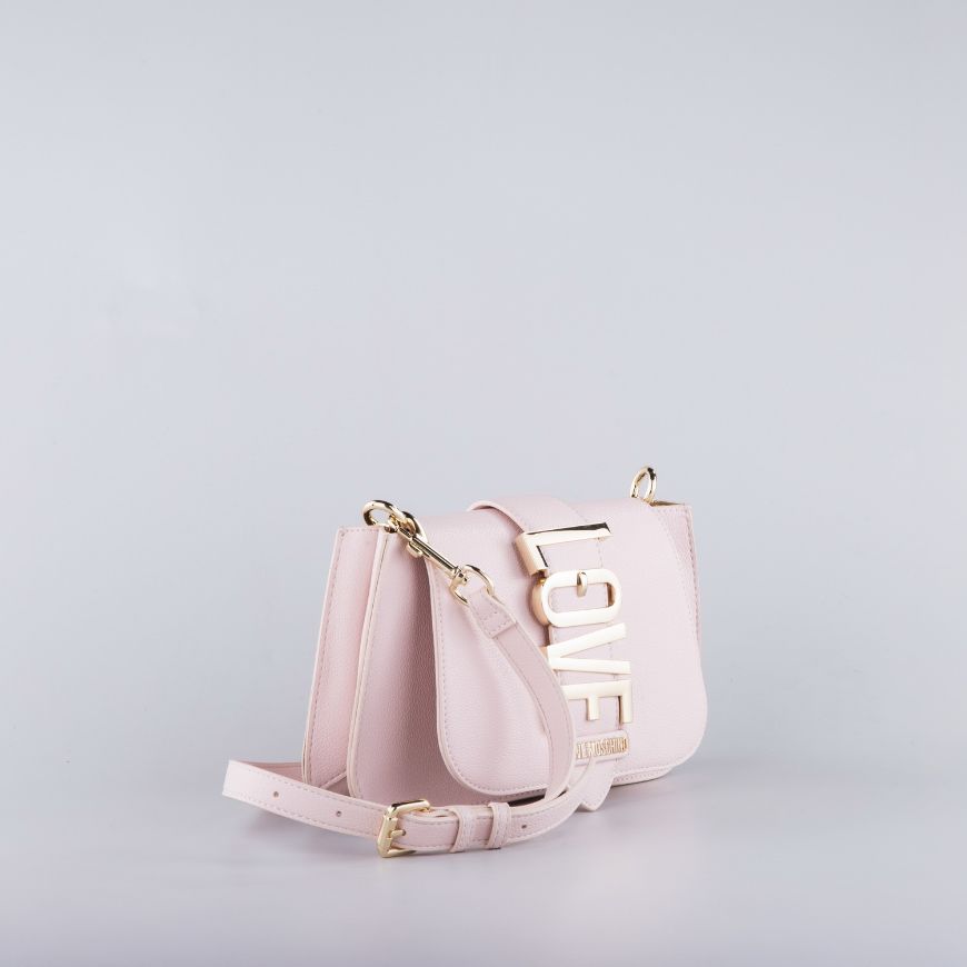 Picture of LOVE MOSCHINO WOMEN'S LOVEBUG SHOULDER BAG IN POWDER