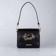 Picture of LOVE MOSCHINO WOMEN'S SCRIPT SHOULDER BAG IN BLACK 2