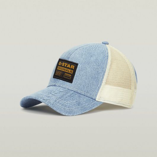 Снимка на G-STAR МЪЖКА ШАПКА DENIM EMBRO BASEBALL TRUCKER CAP В СИНЬО