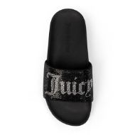 Picture of JUICY COUTURE WOMEN'S BLACK DONNA DIAMANTE SLIDER 2