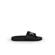 Picture of JUICY COUTURE WOMEN'S BLACK CARMEN COLLEGIATE IN SLIDER 1