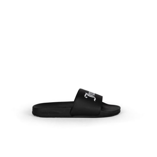 Picture of JUICY COUTURE WOMEN'S BLACK CARMEN COLLEGIATE IN SLIDER 1