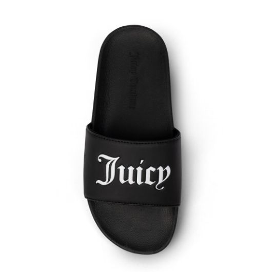 Picture of JUICY COUTURE WOMEN'S BLACK CARMEN COLLEGIATE IN SLIDER 2