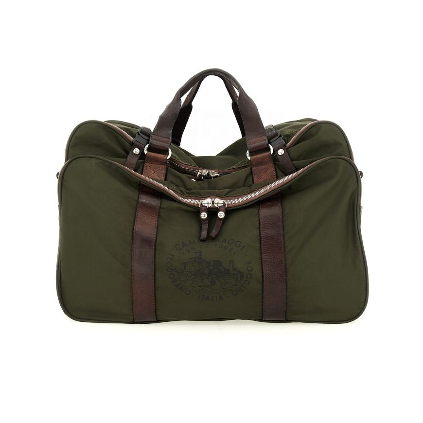 Снимка на CAMPOMAGGI WEEKEND BAG IN MILITARY GREEN FABRIC
