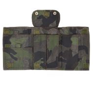 Снимка на CAMPOMAGGI PHONE HOLDER IN CAMOUFLAGE FABRIC AND GREY COWHIDE LEATHER 5